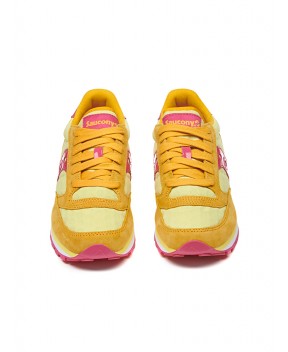 saucony jazz gialle e fucsia